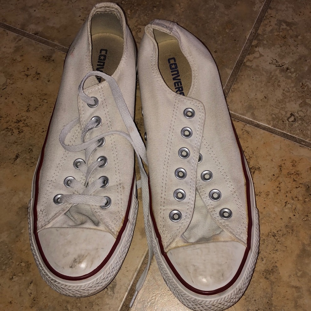 White Converse